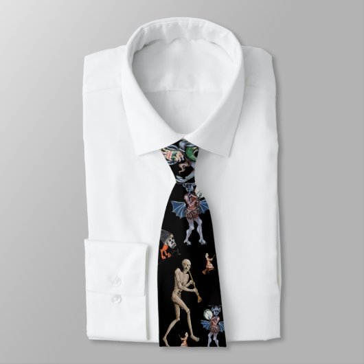 Cravate médiéval Macabre (Attaché)