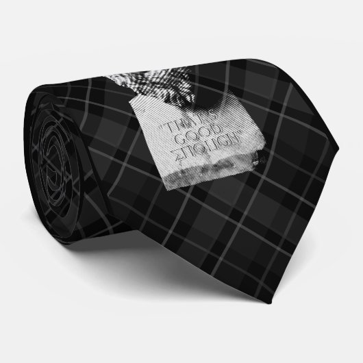 Cravate Mediocretes (Philosophe de la Médiocre) (Roulé)