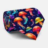 Cravate Méduse colorée (Roulé)