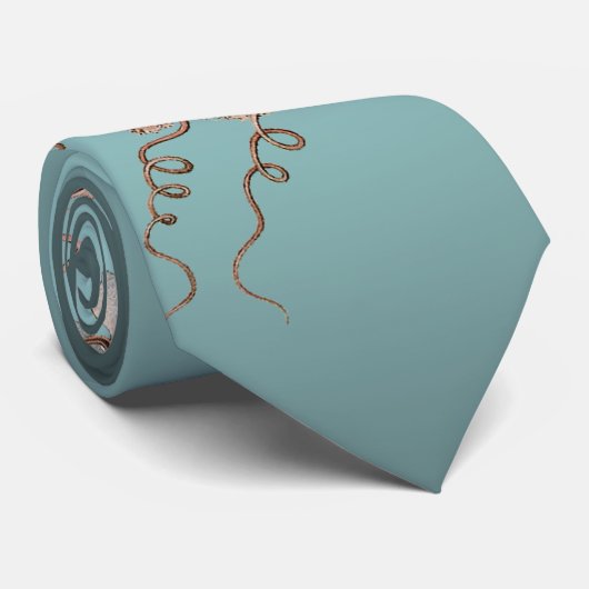 Cravate Méduses vintages (Roulé)