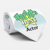 Cravate Meilleur acteur mondial (Roulé)
