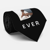 Cravate Meilleur papa Jamais Personnalisé Fête des pères P (Roulé)