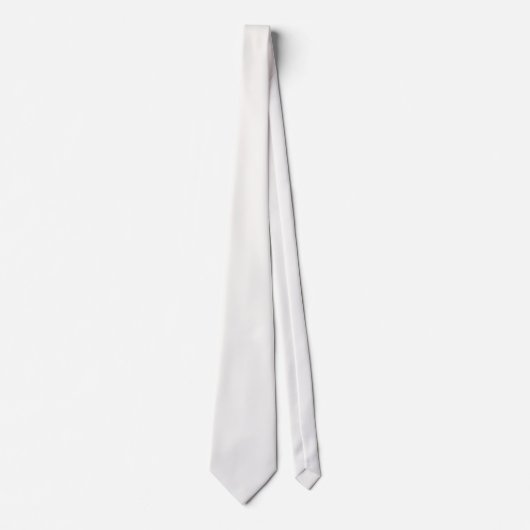 Cravate Meilleure couleur blanche FAF9F6 - Option pour ajo (Devant)