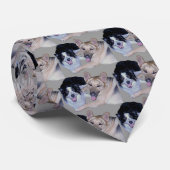 Cravate Meilleurs amis Bordure Collie & Berger allemand (Roulé)