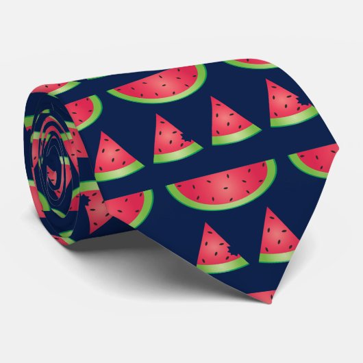 Cravate Melon d'eau douce (Roulé)