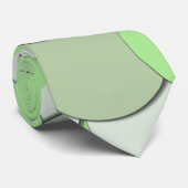 Cravate Melon Vert Monochrome (Roulé)