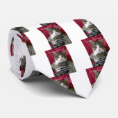 Cravate Mème de chat (Roulé)