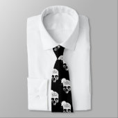 Cravate Memento Mori (Attaché)