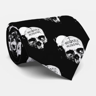 Cravate Memento Mori