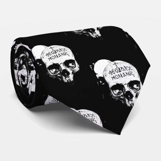 Cravate Memento Mori (Roulé)