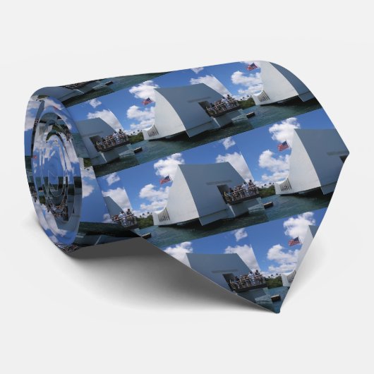 Cravate Mémorial d'USS Arizona (Roulé)