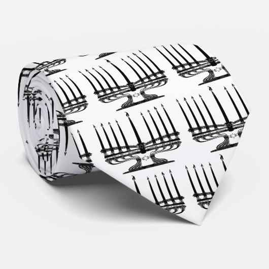 Cravate Menorah (Roulé)