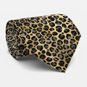 CRAVATE MENS EN MODÈLE EN MODÈLE BLACK D'OR (Roulé)