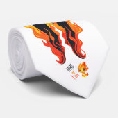Cravate Menteur, menteur, Pant est en feu (Roulé)
