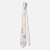 Cravate Mer marine (Devant)