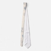 Cravate Mer marine (Dos)