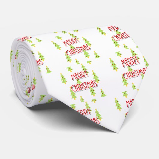 Cravate merchristmas mid centuree motretretretretretre (Roulé)