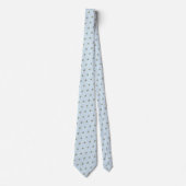 Cravate Mère Mouton Sage (gris clair) (Devant)