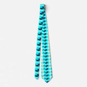 Cravate mermaid bleu (Dos)