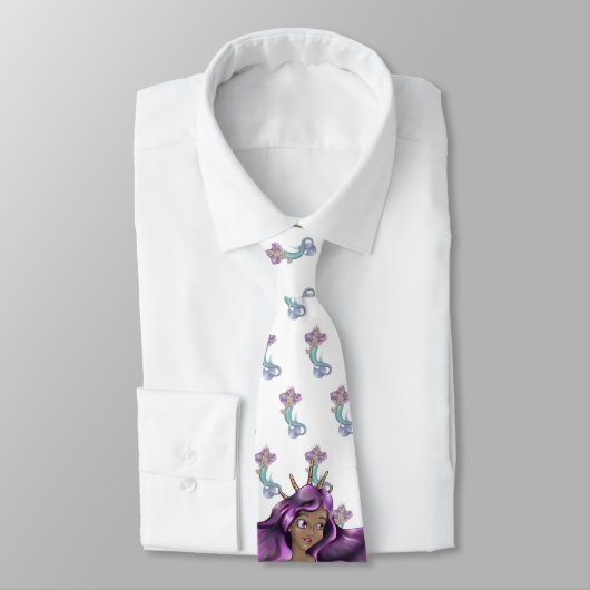 Cravate Mermaid Iole (Attaché)