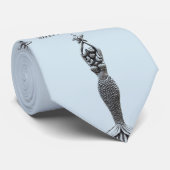 Cravate Mermaid tenant le coeur Thunder_Cove (Roulé)