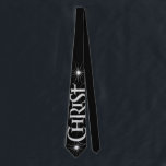 Cravate Merry CHRISTmas Christian Chalkboard Calligraphie<br><div class="desc">Nous disons "Joyeux CHRISTmas" tout le temps, mais souvent oublier l'origine des mots. Cet art présente des lettres manuscrites originales qui mettent l'accent sur la signification réelle de Noël, simplement et élégamment dans le look de tableau de bord à la mode. Montrez votre esprit CHRISTmas à votre famille et à...</div>