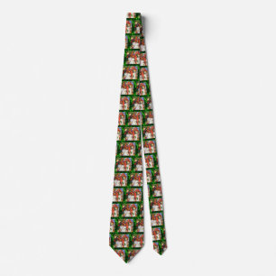 Cravate Merry Elves Wrapping Present Necktie