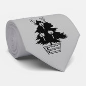 CRAVATE MERRY NOËL TREE (Roulé)