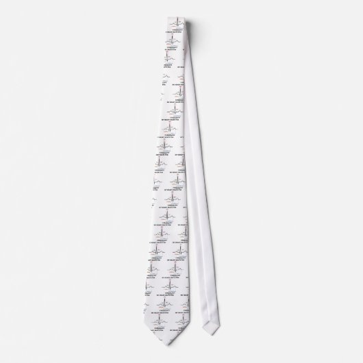 Cravate Mes battements de coeur pour la cardiologie (Devant)