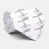 Cravate Mes battements de coeur pour la cardiologie (Roulé)