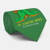Cravate Mes chaussures de danse Saint-Patrick Tie (Roulé)