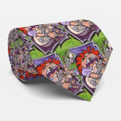 Cravate Métal lourd de rock (Roulé)