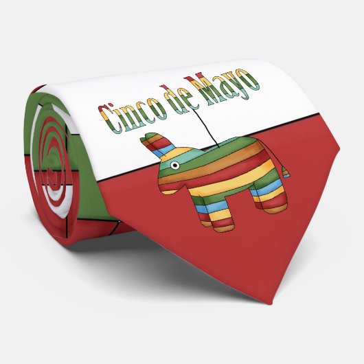 Cravate MEXICO Cinco de Mayo (Roulé)