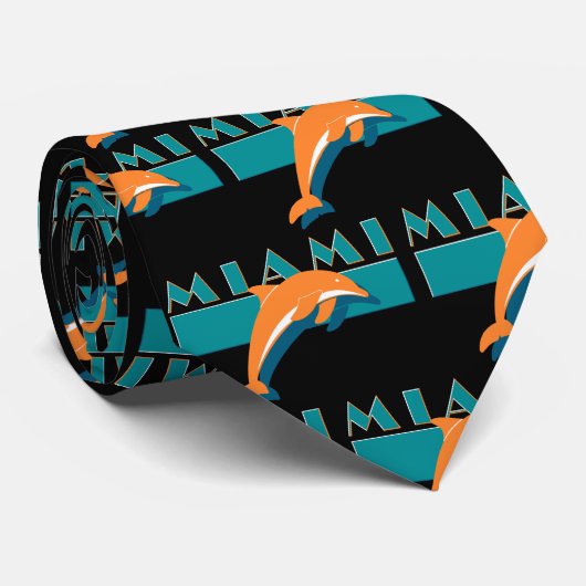 CRAVATE MIAMI 80S (Roulé)