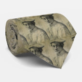 Cravate Michelangelo Portrait d'Andrea Quaratesi (Roulé)