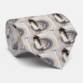 Cravate Michelle et Barack Obama (Roulé)