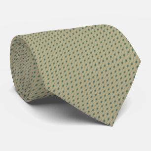 Cravate Micro Dots Motif Signature Turquoise Necktie