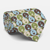 Cravate Microbiologie d'art de bruit (Roulé)