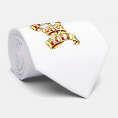 Cravate Microphone sur le feu (Roulé)