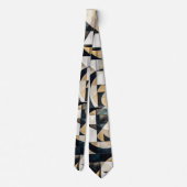 Cravate Mid-century Modern Geometric Neck Tie (Dos)