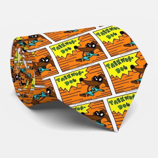 Cravate Midge TAEKWON-DOG (Roulé)