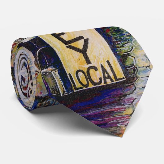 Cravate Miel cru, local (Roulé)