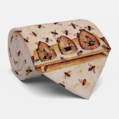 CRAVATE MIEL MÉDIÉVAL BEE, MAINTIEN DE L'OEUVRE, MAINTIEN (Roulé)