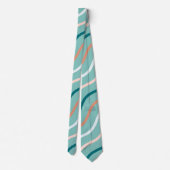 Cravate Mignonne couleur vert menthe (Dos)
