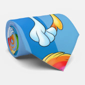 cravate mignonne de bande dessinée (Roulé)