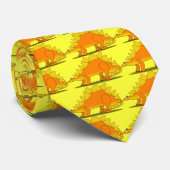 Cravate mignonne de dinosaure de Stegosaurus (Roulé)