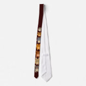 Cravate mignonne d'ours de bande dessinée (Dos)