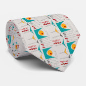 Cravate Milieu du siècle moderne Abstrait (Roulé)