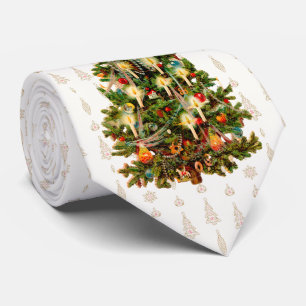 Cravate Milo Christmas Collection Vintage Christmas Tree