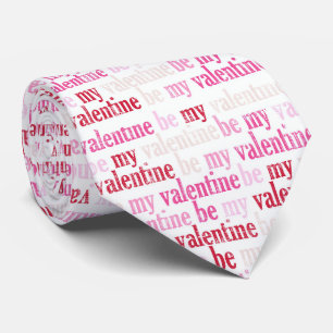 Cravate Milo Dale Be My Valentine Men's Valentine Necktie